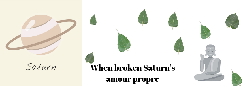 When broken Saturn's amour propre